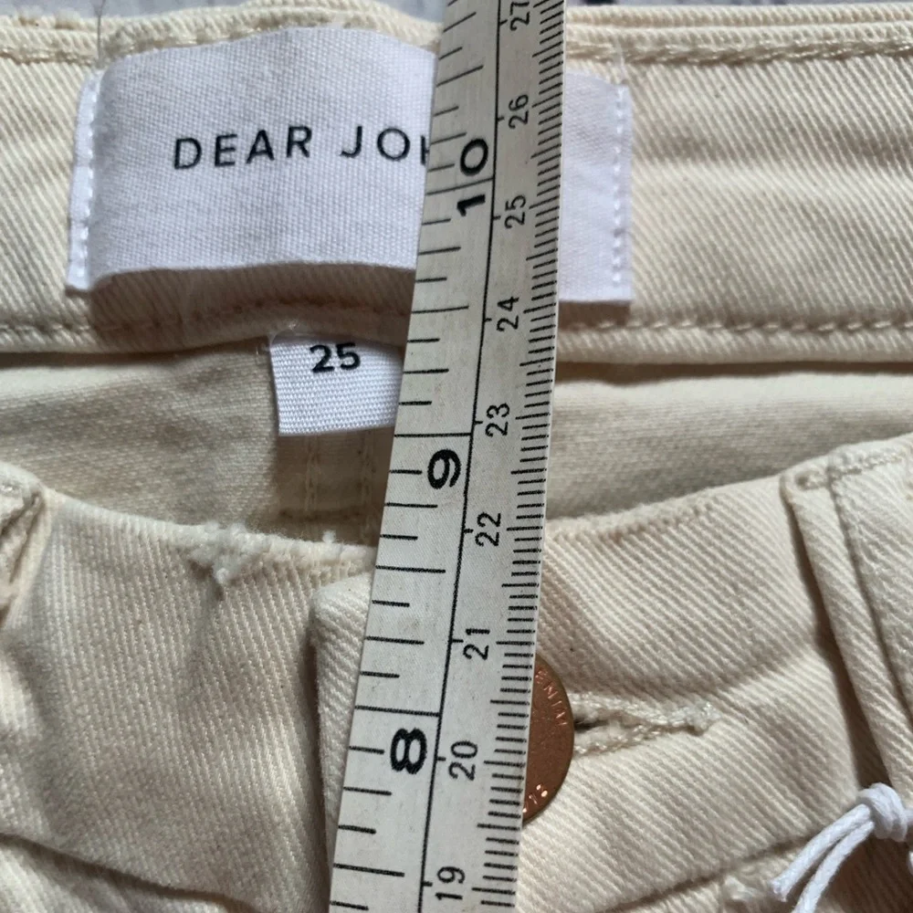 NWT Dear John Gisele Ankle Skinny in Wheat. Size 25. - Picture 7 of 9